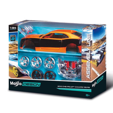 Auto Chevrolet Camaro RS 2010 (Armable) Escala 1:24 (Modelo Descontinuado) - KATZER